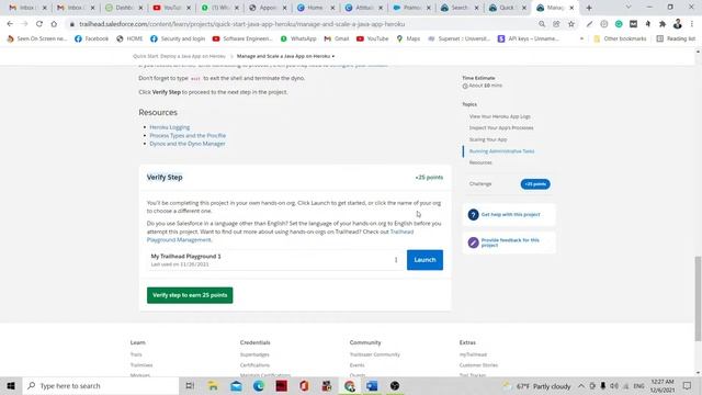 Quick Start Deploy a Java App on Heroku | Manage and sale a java app on Heroku| Trailhead Salesforc смотреть онлайн
