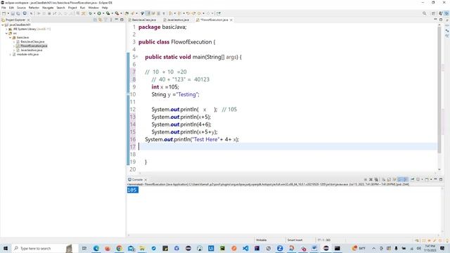 03 FlowofExecution,DataTypes смотреть онлайн