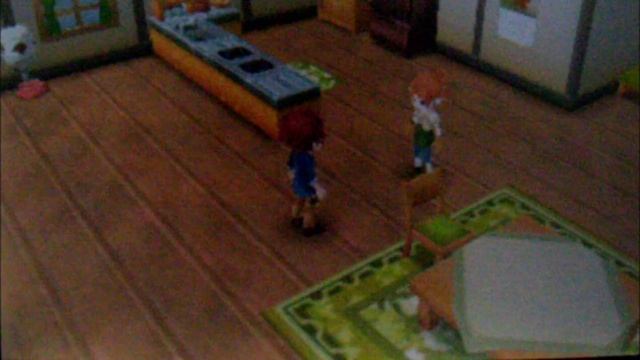 Harvest Moon: A New Beginning | Allen - Hair Touching (Green Heart Event)