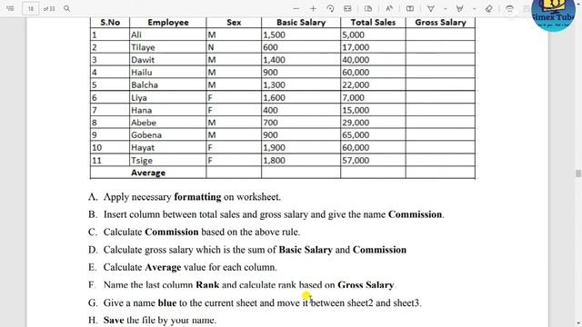 Payment and Sales Calculation in Excel смотреть онлайн