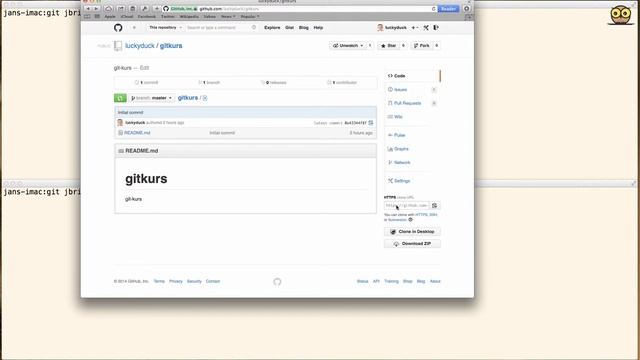 Git Schulung - Arbeiten mit Remote Repositories смотреть онлайн