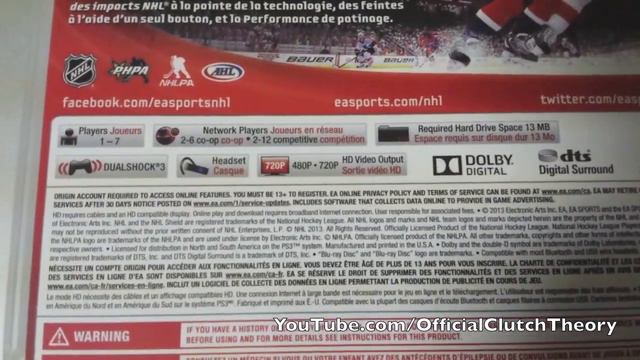 NHL 14 EARLY UNBOXING! (FIRST ON YOUTUBE!) [HD] смотреть онлайн