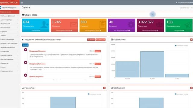 Box Mail Скрипт массовых рассылок смотреть онлайн