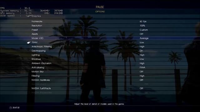 Final Fantasy XV Window Edition Antialiasing fixed смотреть онлайн