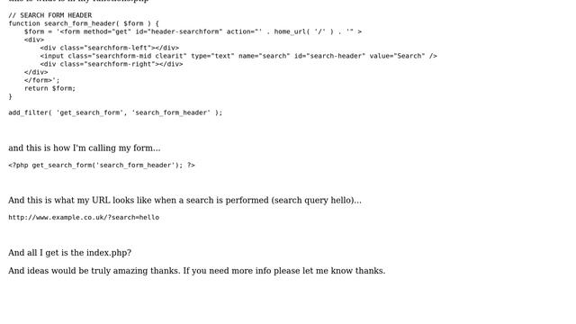 Wordpress: search.php template not loading results смотреть онлайн