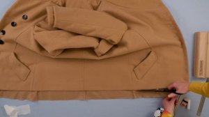 Как укоротить пальто? Рубрика ремонт одежды. Укорачивание пальто своими руками. Технология пошива.