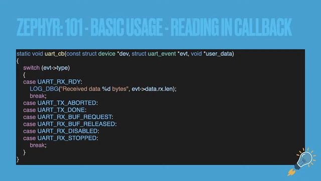Zephyr 101 - Enable UART & Device Tree Chosen Keyword смотреть онлайн