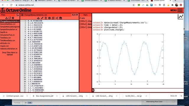 Getting individual columns from a CSV file, rolling averages смотреть онлайн