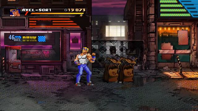 Streets of Rage 4 - The Streets, SOR1 style смотреть онлайн