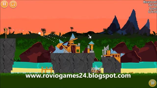 [#23] Angry Birds - Surf and Turf - 1 bird - 3 stars смотреть онлайн
