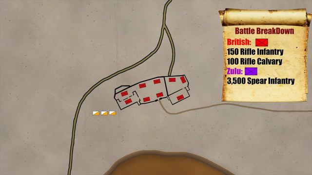 The Battle of Rorke's Drift - Military History Animated смотреть онлайн