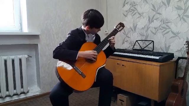 Е. Баев Этюд "Вдохновение" исполняет Павел Сотников МОБУ ДО ДМШ Г.ТЫНДЫ смотреть онлайн