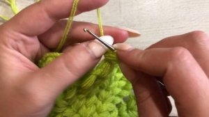 ВЯЖЕМ салфетку из пышных столбиков крючком.Сrochet napkin