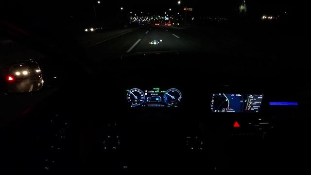 2023 KIA Niro hybrid POV night drive смотреть онлайн