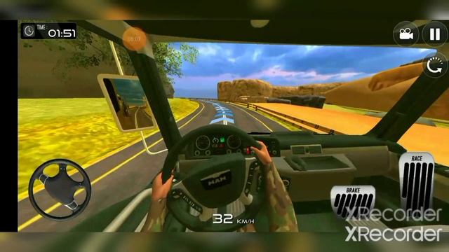Военная доставка в Armi Truck Driving Games