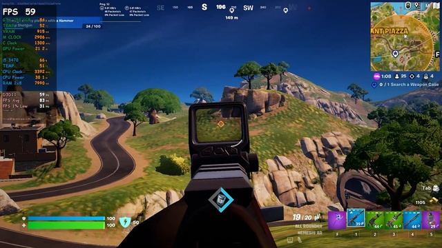 Fortnite Chapter 5 | GTX 750 1GB & i5 3470 | Performance Test смотреть онлайн