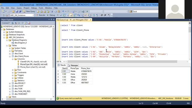 Mapping of ER to Relation and SQL for creating a Database Part 2 смотреть онлайн