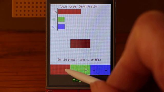 Pico with ILI9341 Touch screen смотреть онлайн