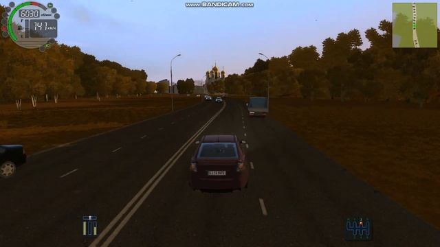 Обзор на City car driving+без модов смотреть онлайн