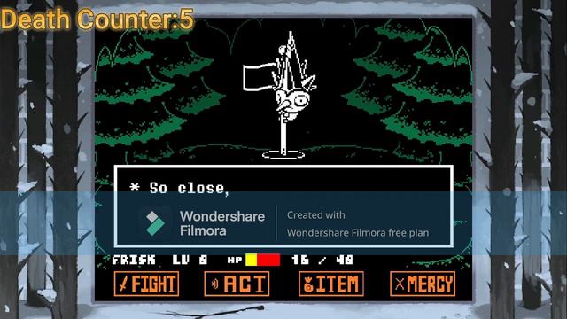 The Snowdrake & Chilldrake Duo! Undertale Nihilism смотреть онлайн