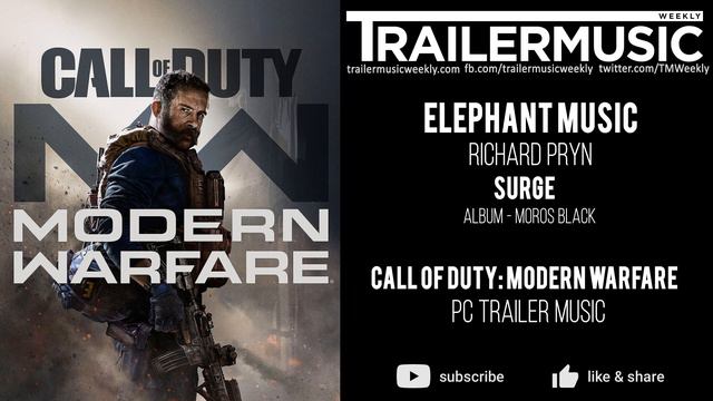 Call of Duty®: Modern Warfare® - PC Trailer Music | Elephant Music - Surge смотреть онлайн