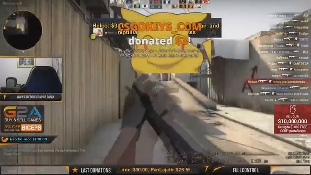 CS:GO - Virtus.pro Pasha Playing On Deathmatch