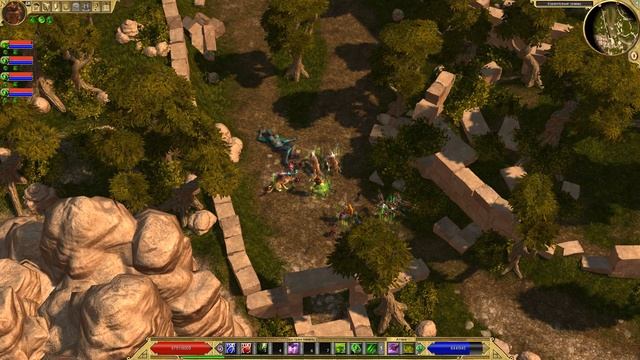 Titan Quest: Atlantis легенда иллюзионист и петы #2 петы тащат Atlantis босс предтеча смотреть онлайн