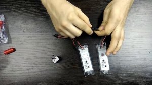 LED подсветка номера Opel Astra H