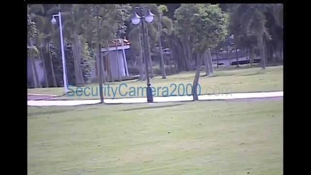 The outdoor shooting effect for 1/3 inch 700TVL SONY CCD analog camera PTA1543X смотреть онлайн