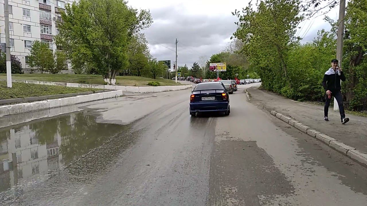 Авто пробег на 9 мая. смотреть онлайн