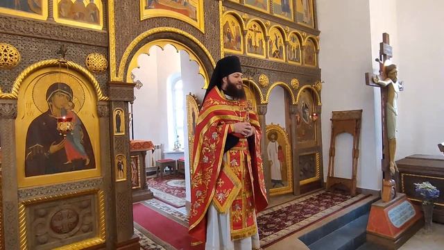 Проповедь в престольный праздник на монастырском подворье в с. Рыбушка смотреть онлайн