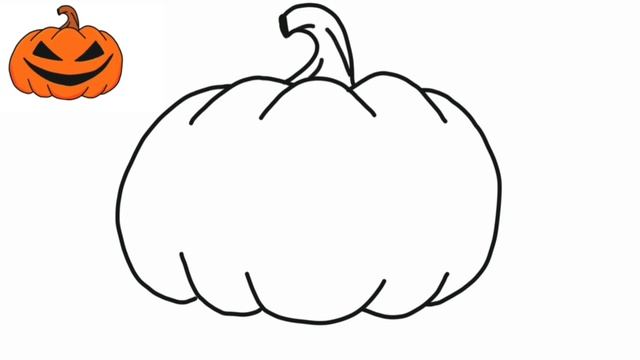 How To Draw a Halloween Pumpkin for Beginners смотреть онлайн