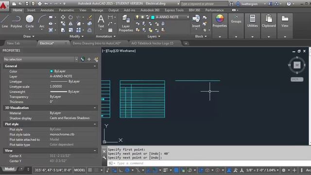 AutoCAD Demo - Two ways to create the symbol legend смотреть онлайн