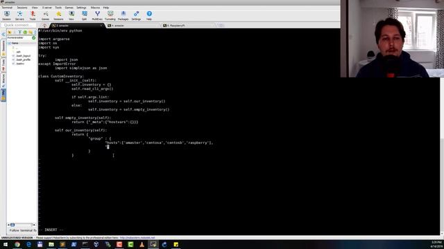 Ansible - Static and Dynamic inventories and how to generate them with a pyhton script смотреть онлайн