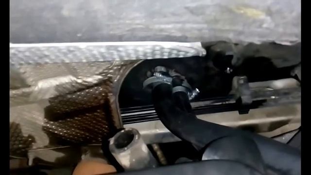 Промывка радиатора печки на Dodge Caliber подручными средствами смотреть онлайн