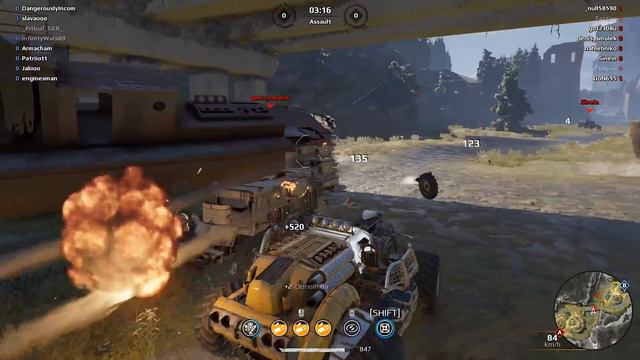 Crossout: [ FAVORITE & sledgehammer x4 ] BIGFOOT #5 [ver. 0.10.60] смотреть онлайн