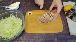 Салат из редьки с мясом.Потрясающе вкусный салат.