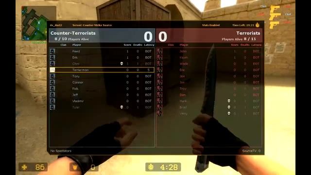 Counter-Strike Source Gameplay de_dust2 смотреть онлайн