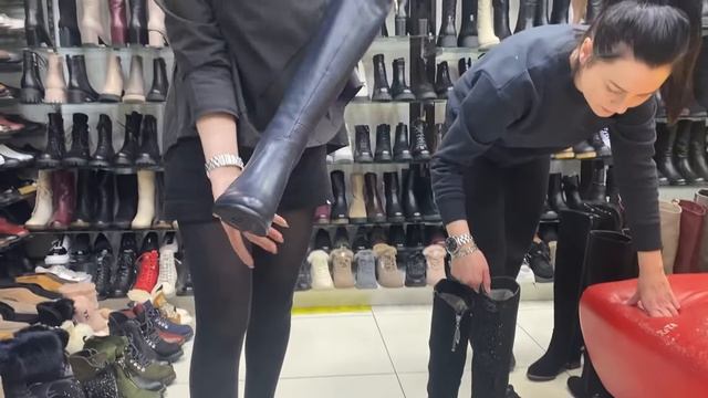 ❄РАСПРОДАЖА ЗИМНЕЙ ОБУВИ ?♀️MARIO MUZI✨ ПР-Т ВЕРНАДСКОГО. МОСКВА. смотреть онлайн