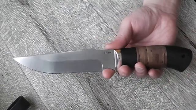 КОВАНЫЙ НОЖ "ГАРСОН" из стали Х12МФ (краткий обзор). Павловские ножи смотреть онлайн