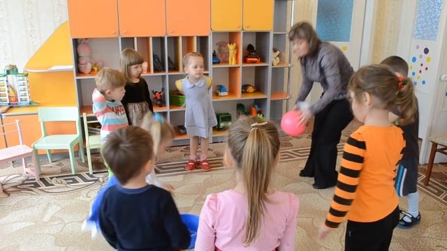 Контрольное занятие в детском саду, младшая группа