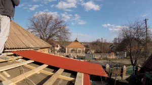 Крыша на пристройку своими руками