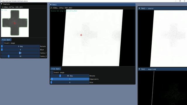 opencv edge based template matching #2 смотреть онлайн