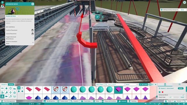 Recreating Red Force (Planet Coaster) | Part 2 - Queue Line смотреть онлайн