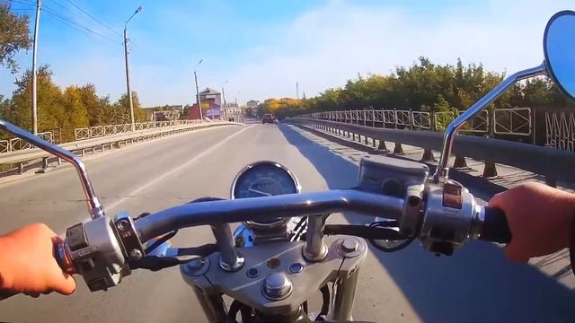 Поездка на Honda Steed 400 смотреть онлайн