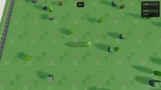 THREE-GAME Demo - Snake VS смотреть онлайн