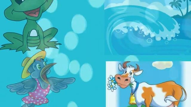 "Звериный разговор" - игра из сборника Киенко "Песенки с движением" смотреть онлайн