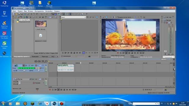 Озвучка видео/фильма/мультика в домашних условиях . Sony Vegas 11 смотреть онлайн