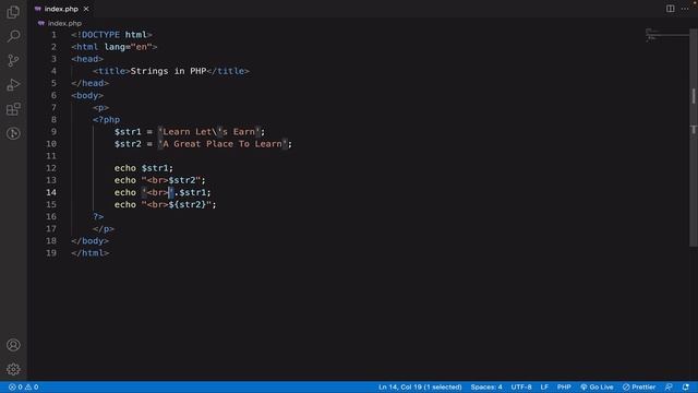 Strings in PHP | #5 in PHP & MySQL series смотреть онлайн