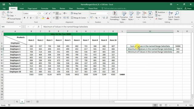 Use and Importance of Named Ranges in MS Excel (Names in Excel) смотреть онлайн